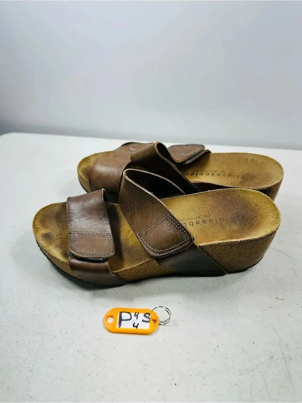 Lola Sabbia Womens Liat Brown Sandals EUR 36-6